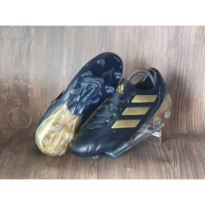 sepatu bola adidas copa sense 3 fg black gold / adidas copa sense 3 fg black gold