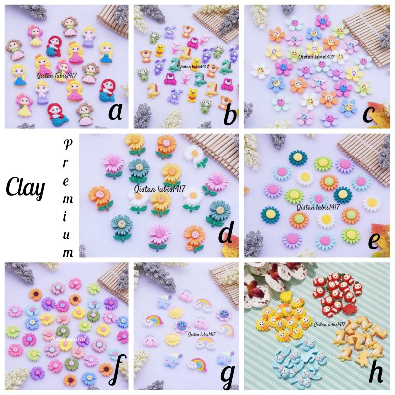 Clay dove mix model/ 100 pcs