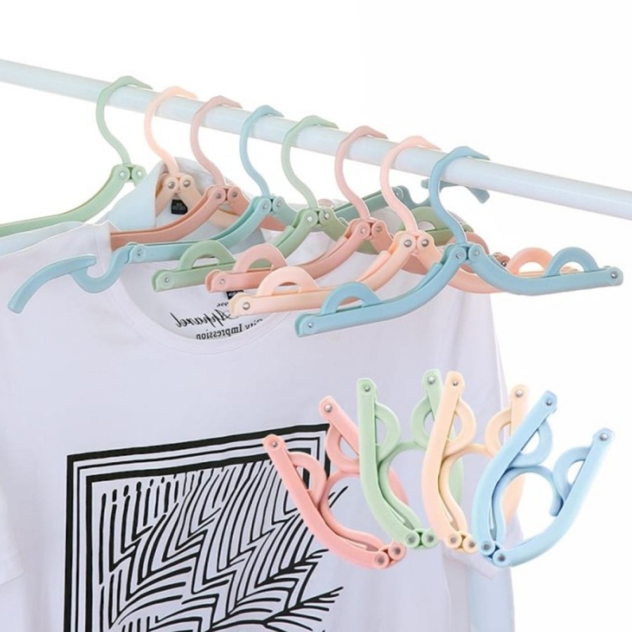 Gantungan Jemuran Baju Lipat Bagus Multifungsi Portable Hanger