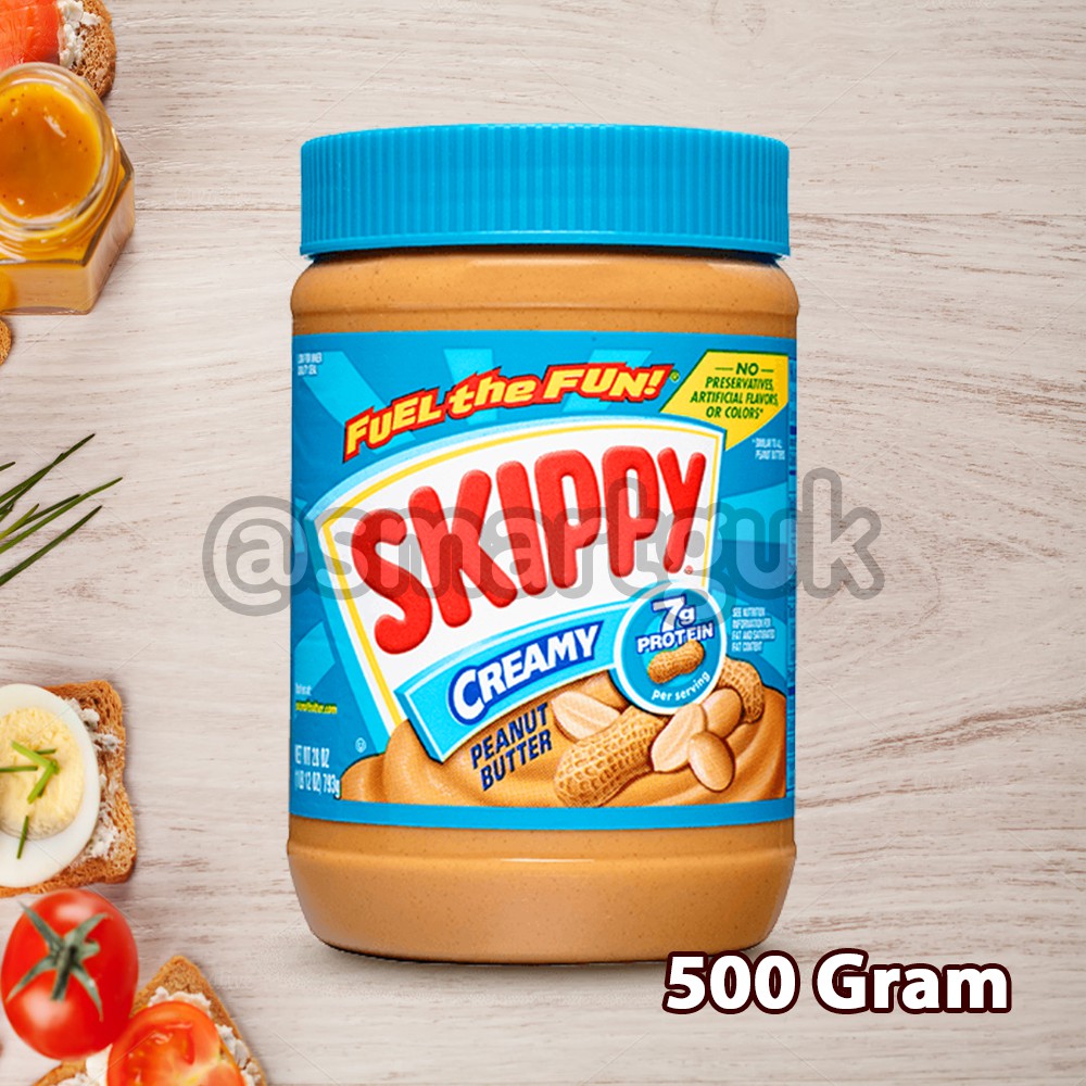 

Skippy Creamy 500 Gram Peanut Butter Selai Kacang Halus 500gr !!FREE BUBBLE WRAP!!