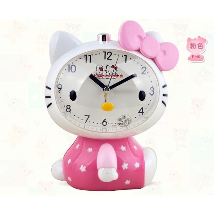 READY STOCK!!!JAM WEKER LUCU-JAM ALARM KARAKTER CLOCK Bagus Free Bublewarp