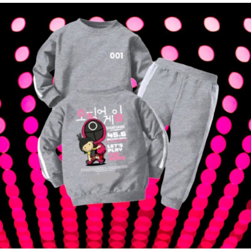 Sweater squid game anak laki laki Sweater anak laki laki umur 3 tahun baju anak terbaru