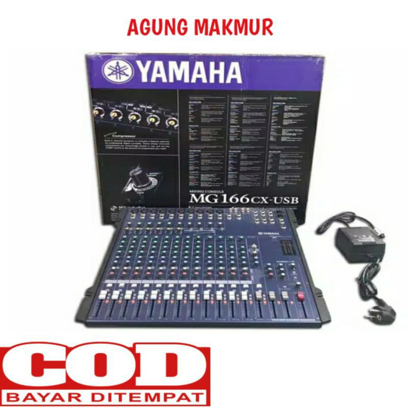 MIXER AUDIO YAMAHA MG 166CX USB/MG166CXUSB 16CH/16 CHANNEL GRADE A