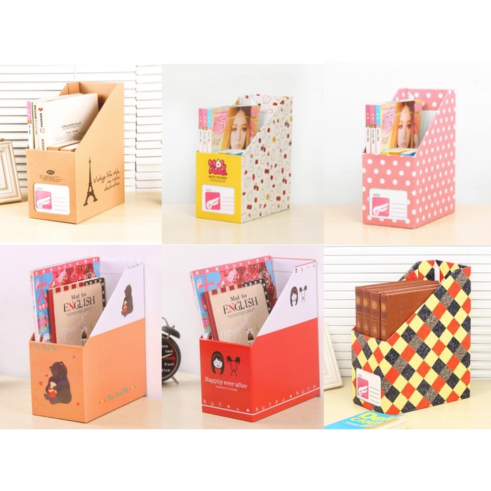 

SALE!!! TERLARIS Multibox/ Kotak Organizer Buku Majalah/ Box File Kartun II TERBARU & UNIK