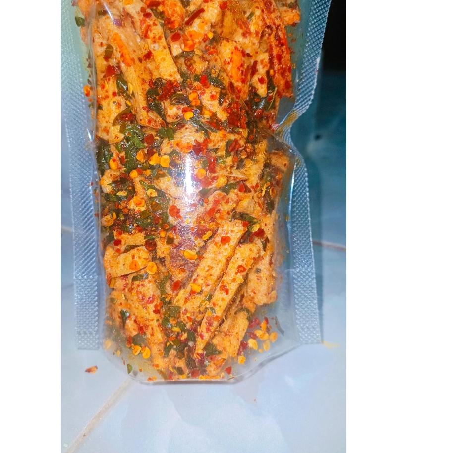 

⭐Awal Bulan BASRENG STIK EXSTRA PEDAS DAUN JERUK 500 gram #Shopeehaul