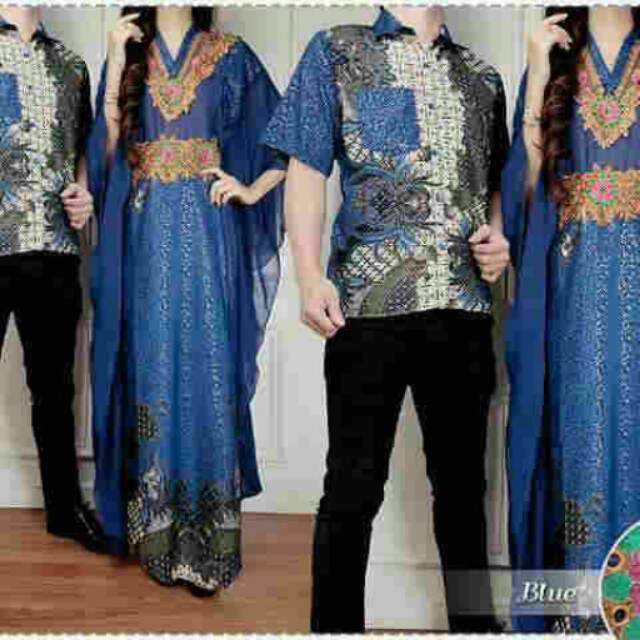 Baju batik couple kaftan (lumina)