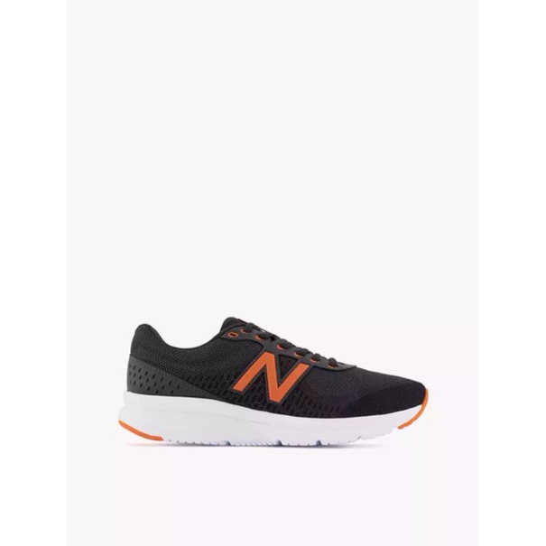 NB 411 v2 Men's Running Shoes - Black with Vibrant Orange M411RK2