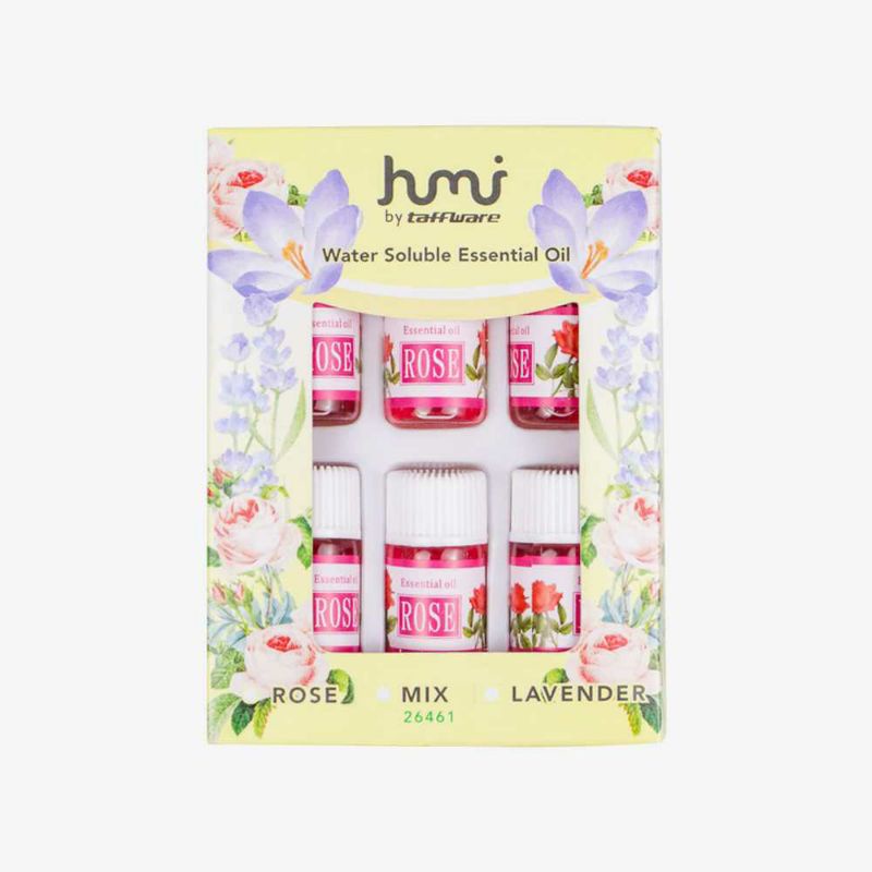 Taffware HUMI Essential Oils Minyak Aromatherapy 3ml 6 PCS