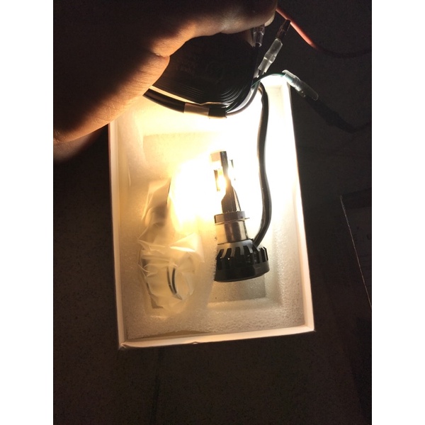 Lampu Led Motor 6 Sisi M02E Bergaransi Original Rayton 35 Watt-warm white