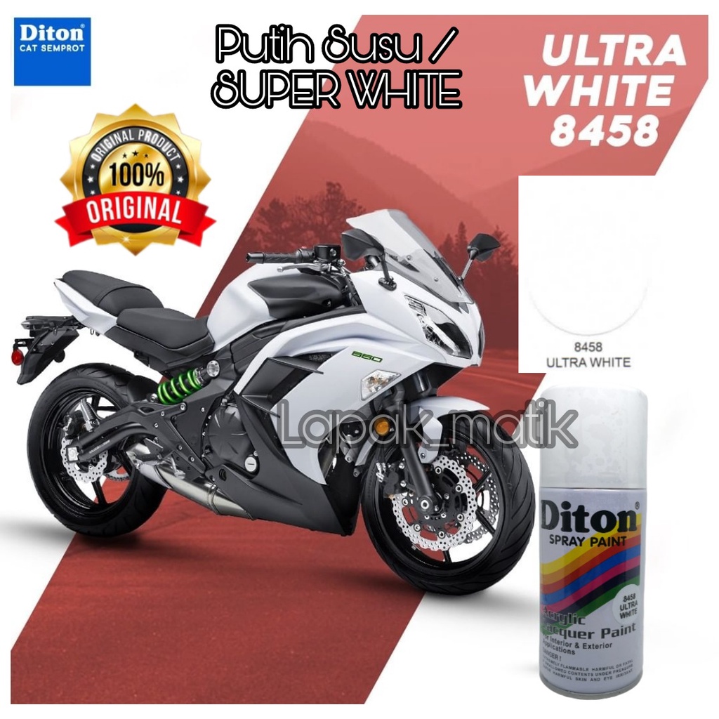 Pilok DITON Ultra White Putih 8458 300ml Super White