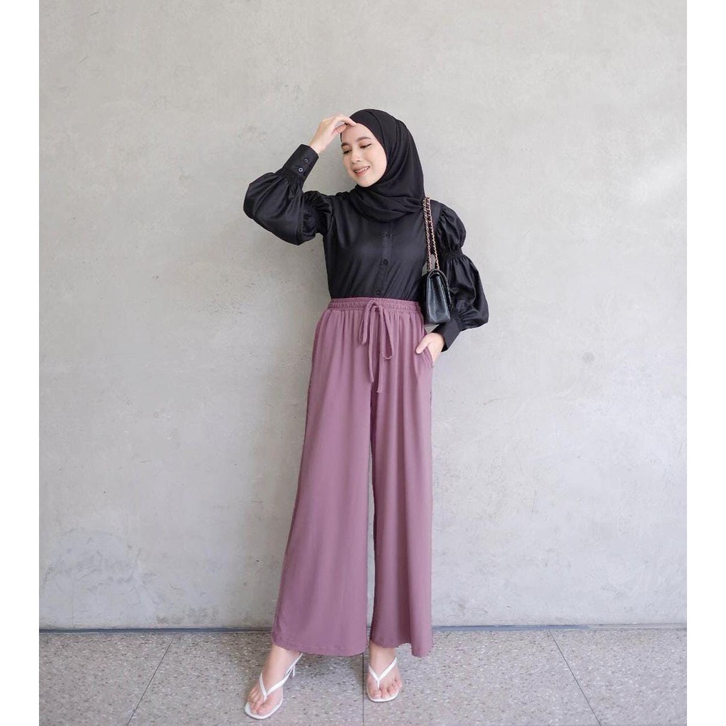 Grosir Celana Kulot Wanita Fashion Murah DInar-4
