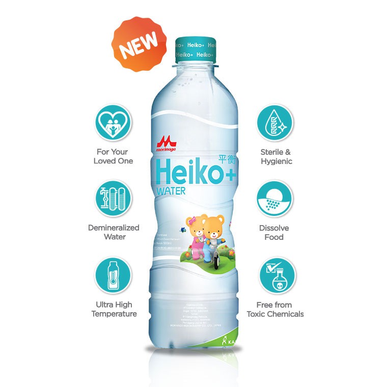 MORINAGA HEIKO WATER 500 ml
