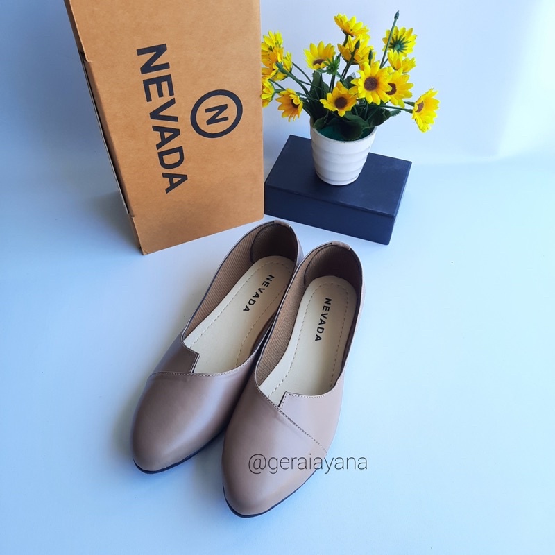 DISKON DAY! Sepatu Balet Flatshoes - Sepatu Kerja Ayra - Sepatu Casual - Sepatu Nevada - Sepatu Wanita Model Asimetris