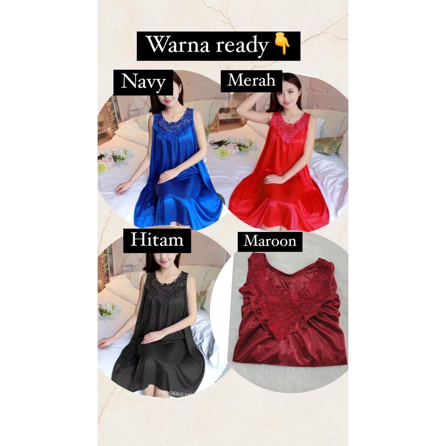 BAJU TIDUR SHOLEHOT / LINGERIE RENDA