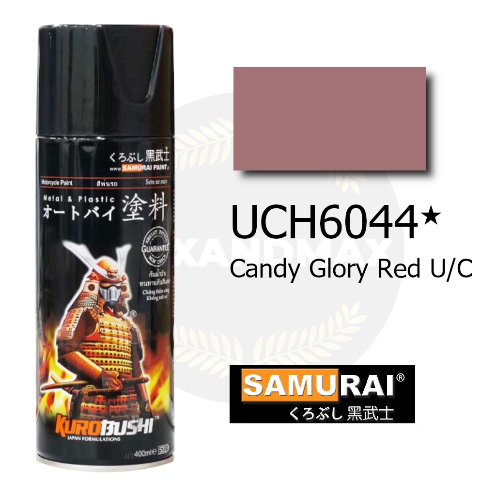 Samurai Paint Candy Glory Red U/C UCH6044  400 ml - Cat Semprot