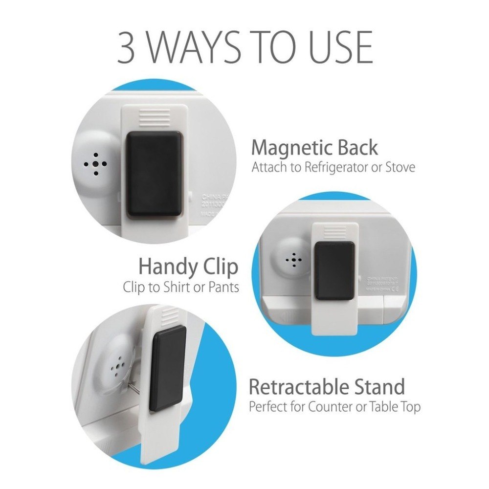 Aihogard Timer Mini Digital Dapur Countdown Timer