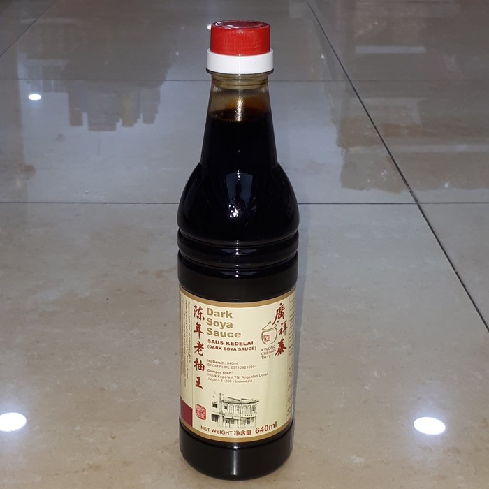 [HALAL] Dark Soya Sauce Superior KCT Kwong Cheong Thye 640ml Kecap Asin