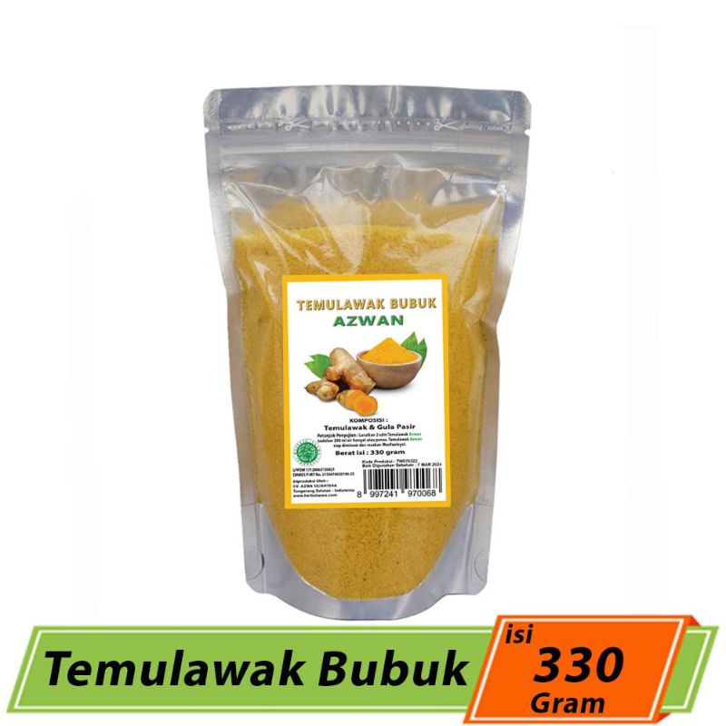 

Temulawak manis AZWAN 330gr