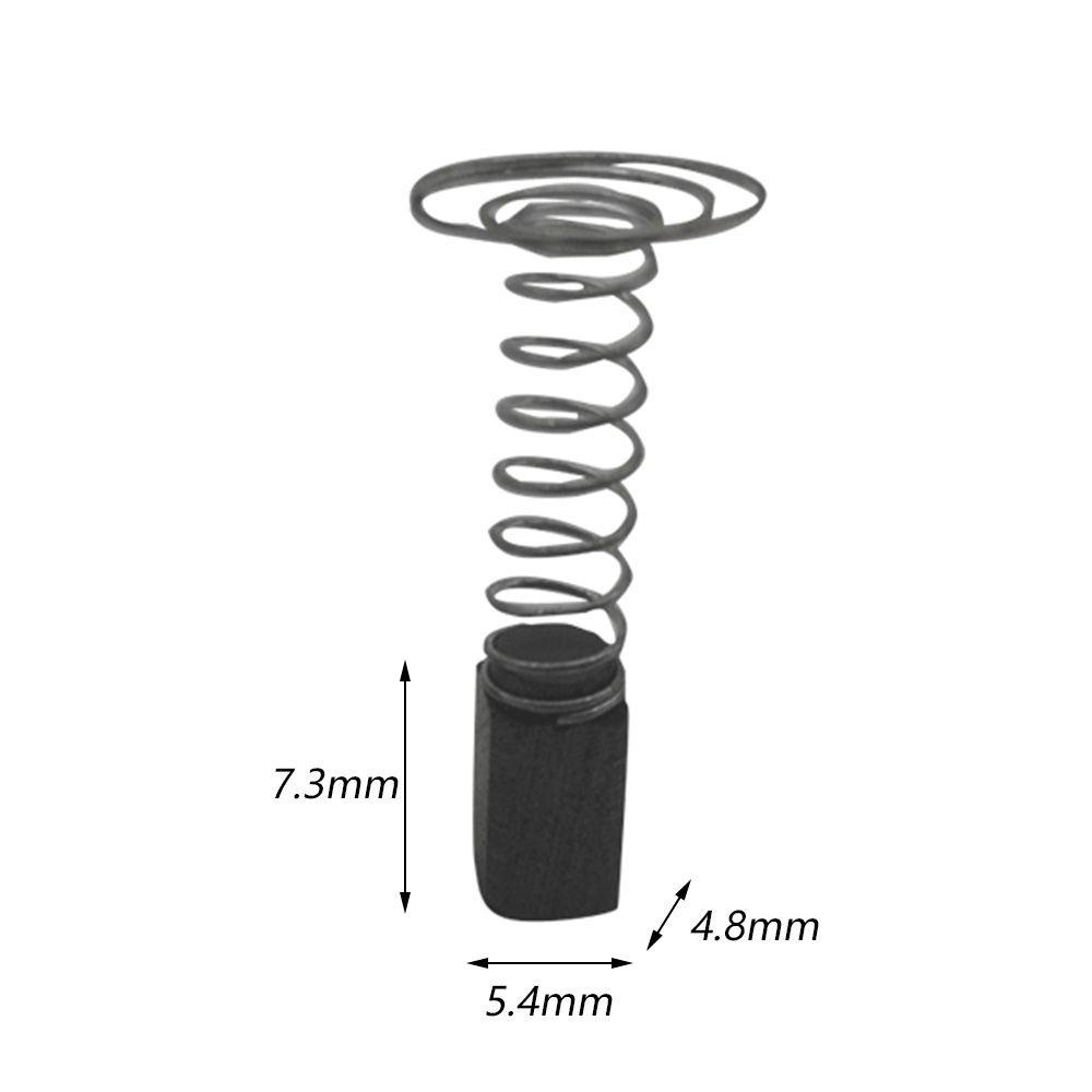 Solighter 2 / 4Pcs Mata Bor Mini 4.8X5.4X7.3mm Bahan Karbon