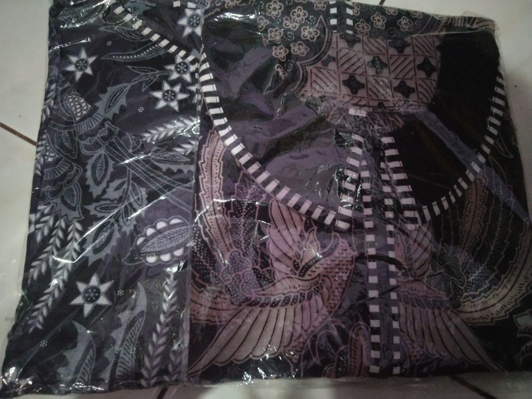 Batik Wanita Asj Sa Hrb026 Kenongo Kemeja Tosca Pendek