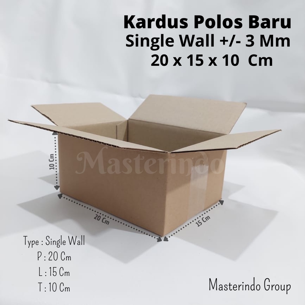 

Kardus 20x15x10 Cm