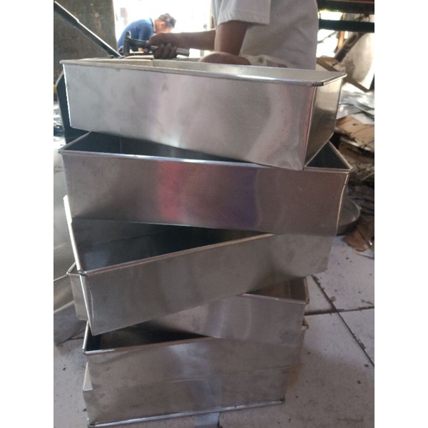 CETAKAN LOYANG KUE TAR ATAU BOLU TINGGI 7 10X10X7 14X14X7 16X16X7 &amp; 18X18X7 20X20X7 22X22X7 HARGA MURAH TERJANGKAU ALUMINUM ASLI