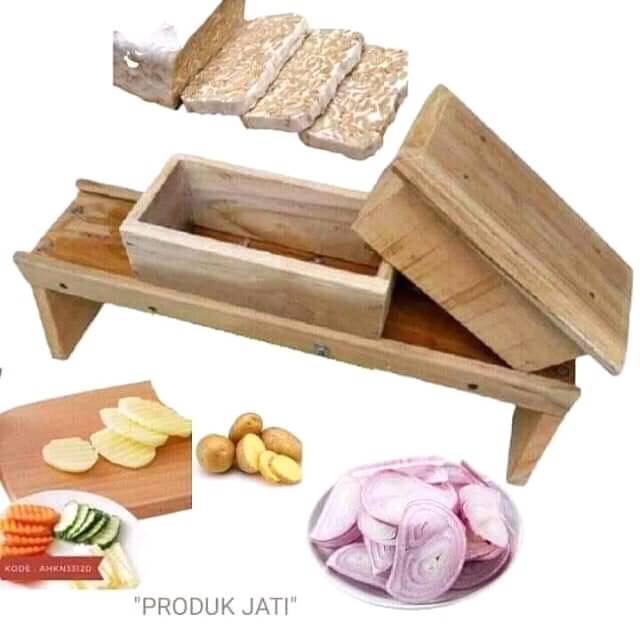 ASLI KAYU JATI ,Alat potong serbaguna /pasah serbaguna || pengiris keripik.