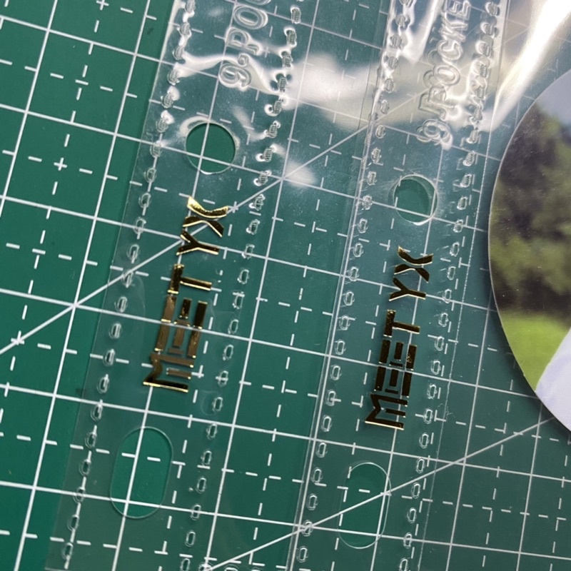 PRELOVED BINDER SLEEVE MEET YX A4 9P & 8P 11 HOLES