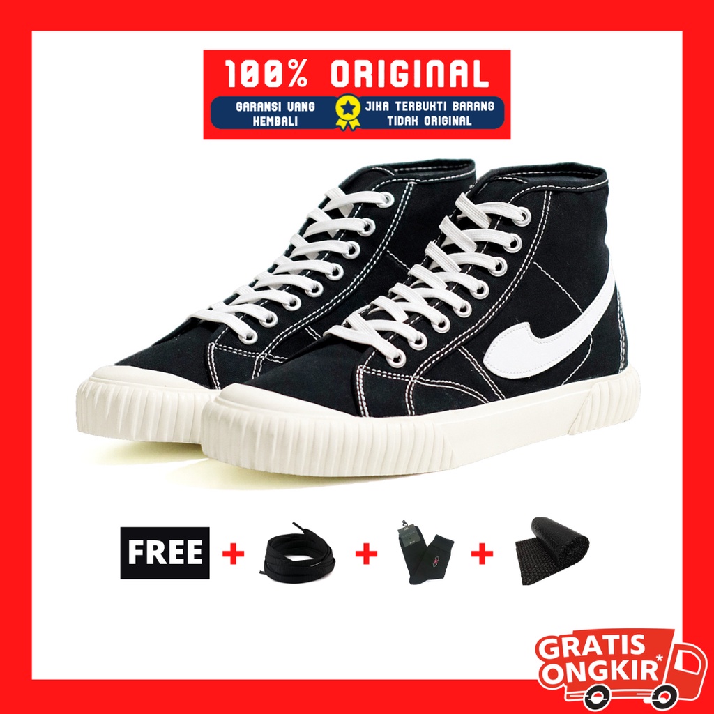 Original Not Sepatu Compass Vintage High - Sneakers Lokal Casual Pria dan Wanita