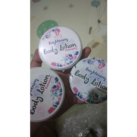 Brightening body lotion mona ale