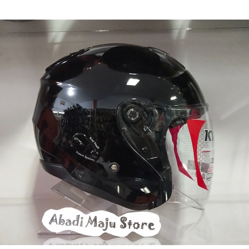 Helm KYT KYOTO Solid Black Original