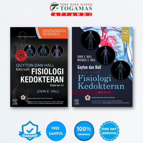 BUKU AJAR FISIOLOGI KEDOKTERAN (GUYTON AND HALL) ED. KE-13 & KE-14  | GUYTON , JOHN E. HALL