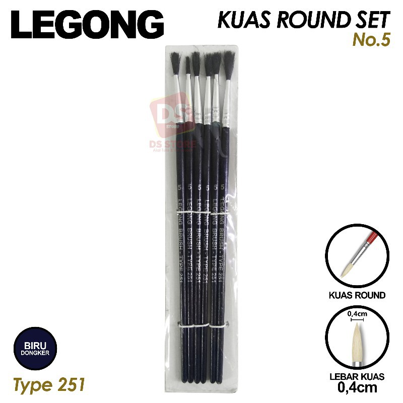 

LEGONG KUAS (251) ROUND SET No. 5