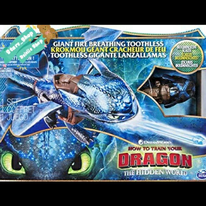 Harga Gudang How To Train Your Dragon The Hidden World Bioluminescent Ori / Mainan