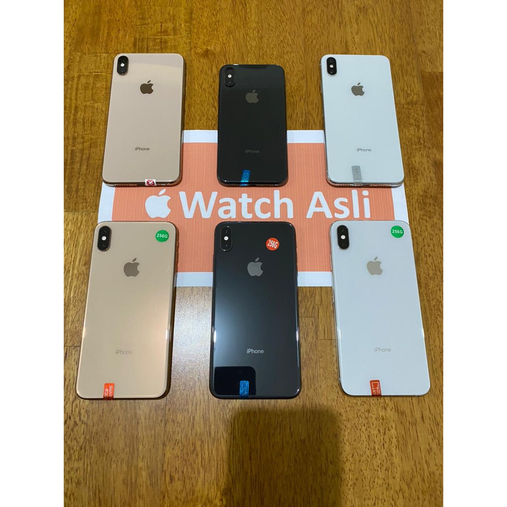 iPhone XS | XS Max 64GB 256GB 512GB Bekas Fullset Second Original Like New Seken Ori 64 256 512 GB