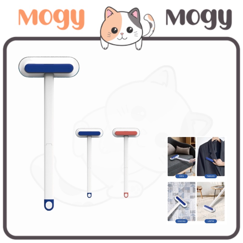 MOGYMOGY HL0342 Alat Pembersih Kaca Jendela Alat Pembersih Bulu Hewan Karpet Debu Multifungsi Serbaguna