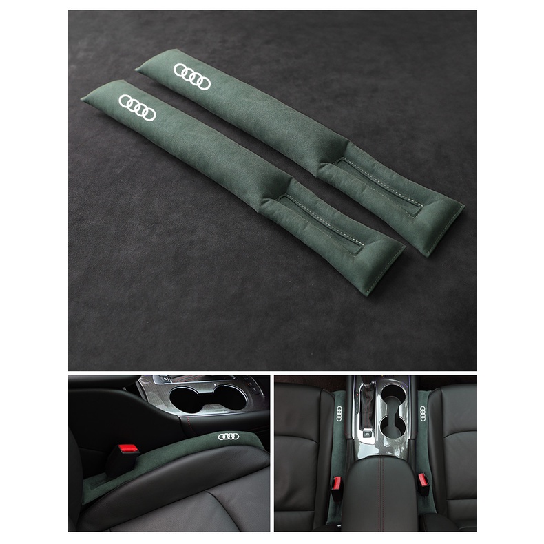 G-club Cover Gap Jok Mobil Bahan Kulit Suede Anti Bocor Untuk Audi