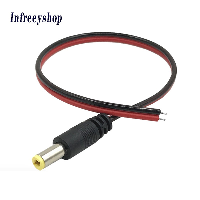 Jack Dc Kabel Male Cctv Adaptor Dc Male
