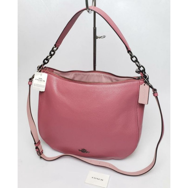 Coach f58036. Pebble chelsea 32 hobo. Rouge