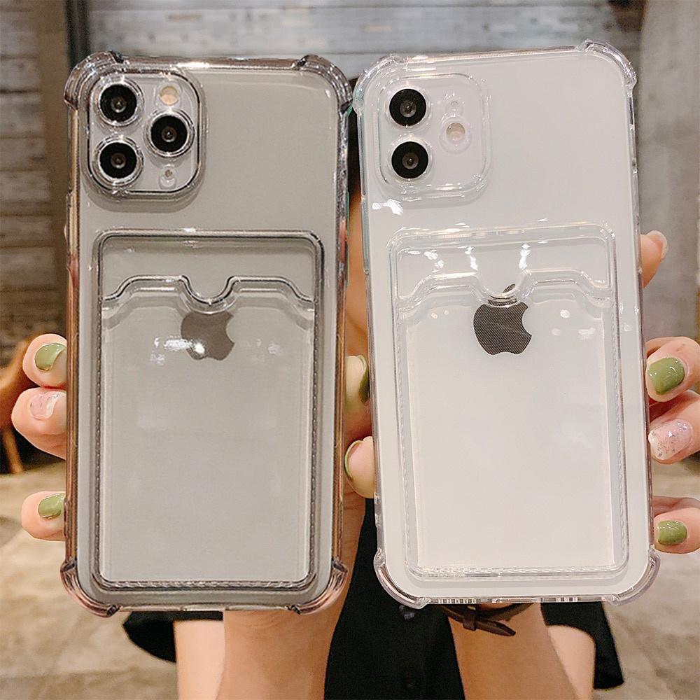 IPHONE Bening Dompet case Cover case Penutup Casing Untuk Iphone11 12 13 14 Pro MAX Plus X XS MAX Xr 78 Plus SE 2020