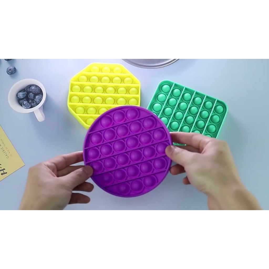 Tik Tok Tiktok Toy Push pop Pop It Fidget Toy Bubble Rainbow Series-4