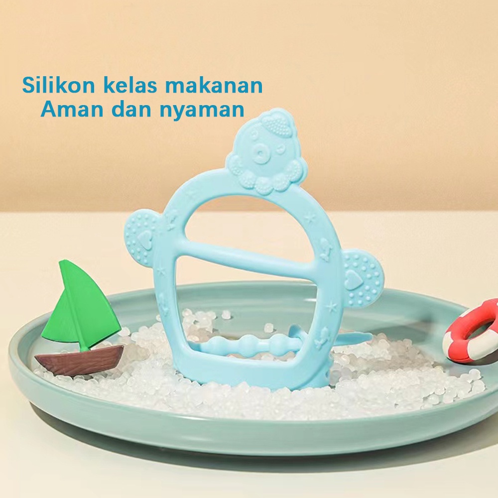 Teether bayi / Food grade silicon bayi teether gloves / Teether bayi gelang teether BPA Free C68
