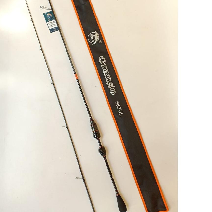 Joran Spinning UL Orca Oranzo 1.80cm 1.98cm 2.10cm 2-6 LB Carbon [KODE BARANG 47]