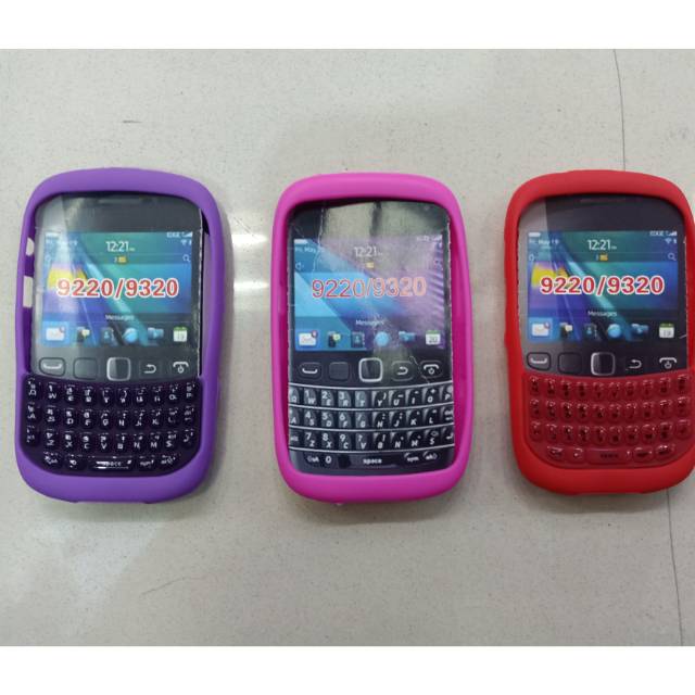 BlackBerry 9220 Davis/ 9320 Amstrong/ Soft Case/ Soft/Hard Case Motif/ Anti Gores/ Anti Spy