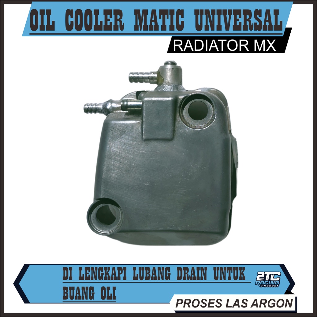 OIL COOLER UNIVERSAL MATIC BEAT MIO SCOOPY ALL MATIC DAN ALL MOTOR BASIC RADIATOR MX MIKUNI