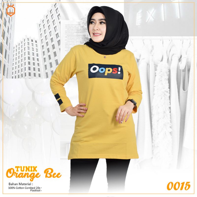 Tunik Orange Bee 0015
