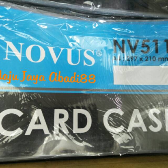 

Card Case NOVUS NV 511 (A4) /Plastic ID Card Tebal Uk. A4