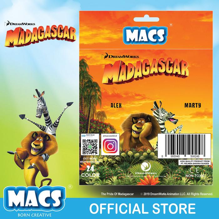 

Pensil warna Macs 24 color pencils Madagascar edition Best Seller