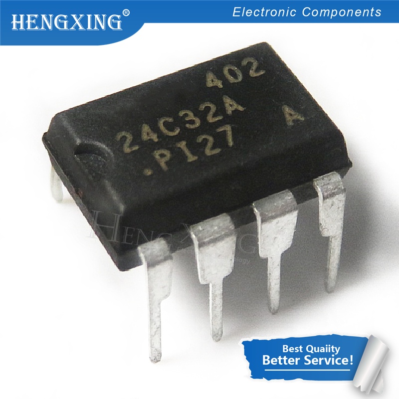 100pcs Ic 24C32 AT24C32 DIP 24C32AN DIP8 24C32N DIP-8