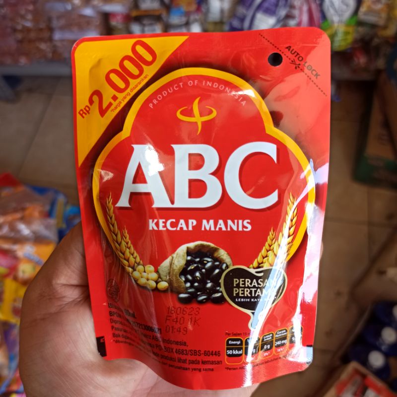 

Kecap Manis Abc Pouch 60 Ml